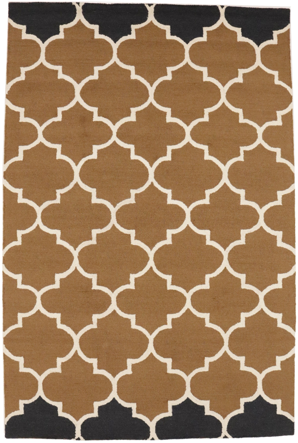 Multicolored Trellis 5X8 Hand-Tufted Modern Rug